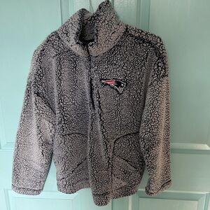 New England Patriots Sherpa Quarterzip